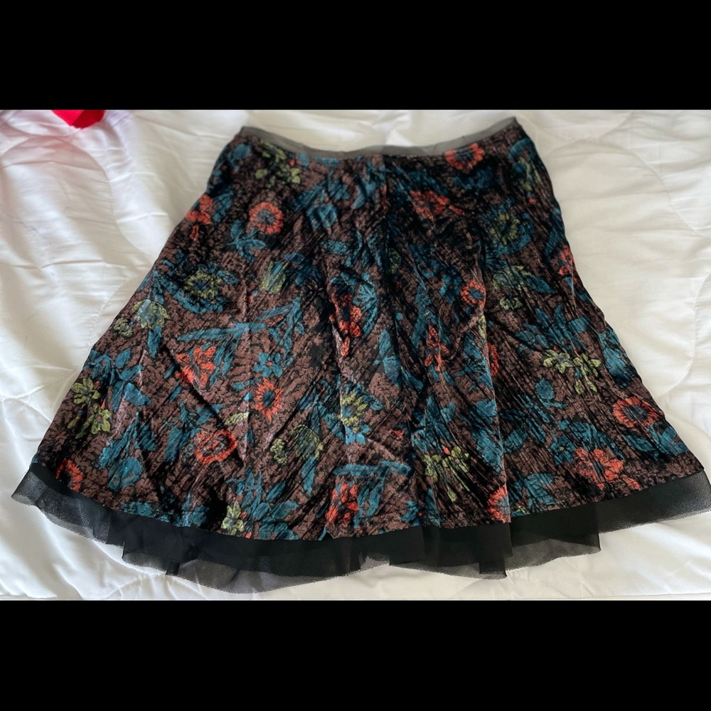 UO Velvet Skirt